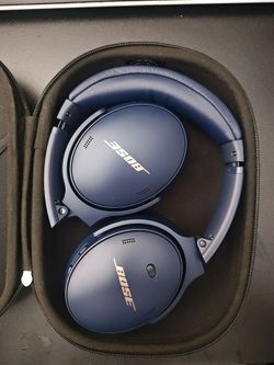 Bose qc45 noise cancelling headphones limited edition midnight blue