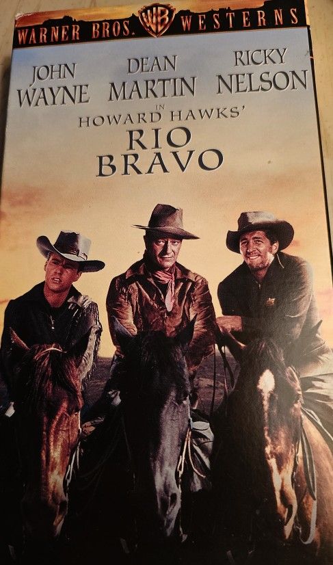 RIO BRAVE Video Cassette, a True CLASSIC.