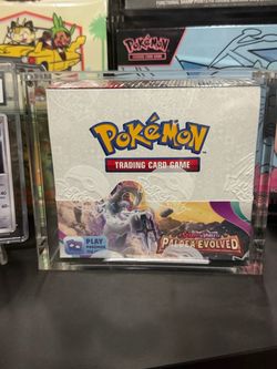 Paldea Evolved Booster Box w/acrylic case