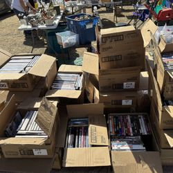 Over 500 DVDs 