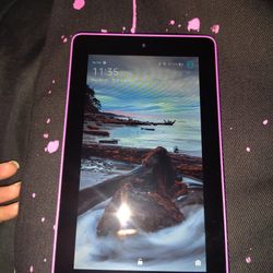 5th Generation Pink Amazon Tablet