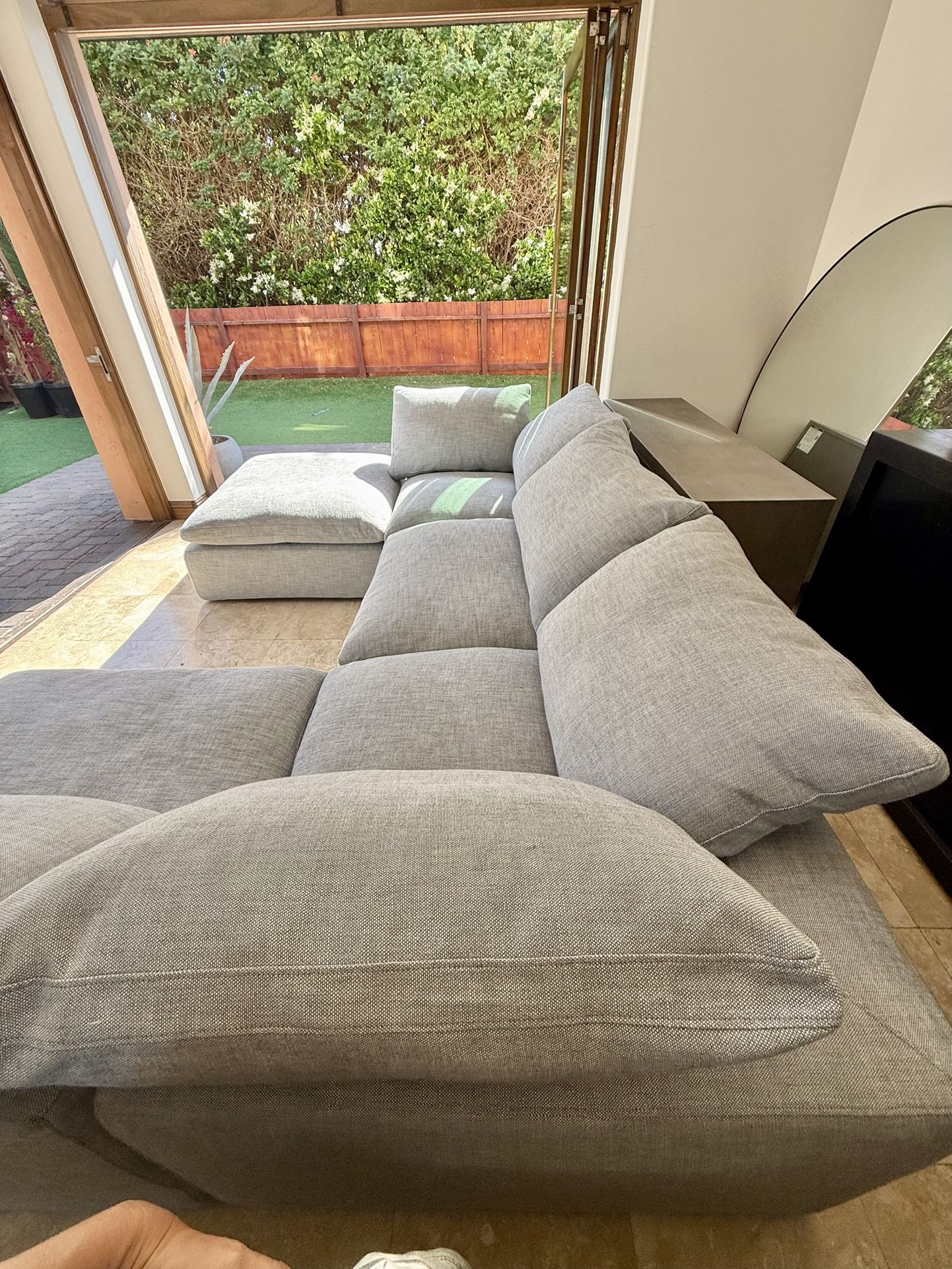 Restoration Hardware 5 Piece Cloud Sofa