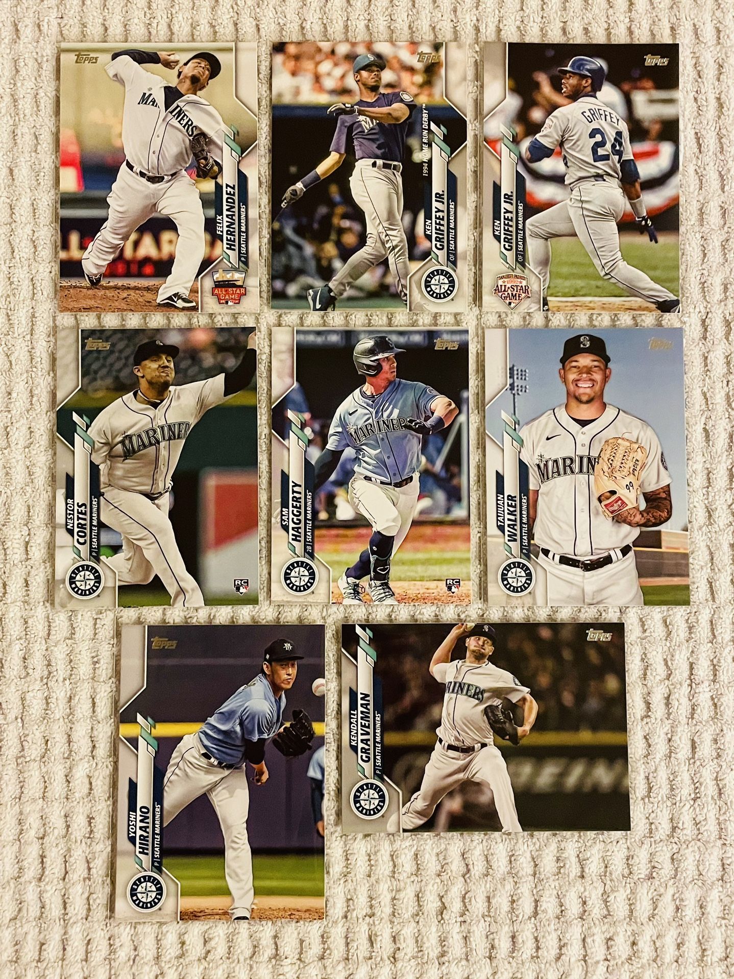 Seattle Mariners 100 Card Baseball Lot! for Sale in Federal Way, WA
