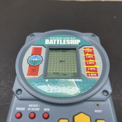 Battleship Portable Handheld Electronic Game Milton Bradley Tested Vintage 1995