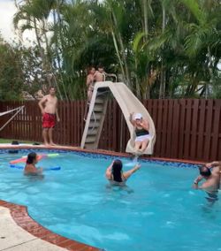Pool slide