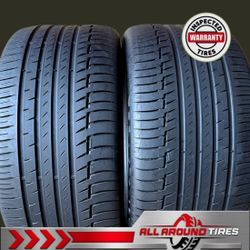 🔥 2- 315/35R22 Continental PremiumContact 6 SSR Tires