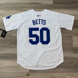 Dodgers jersey Betts Men white jersey (All sizes in stock)