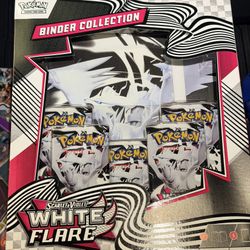 Pokemon White Flare Binder Collection