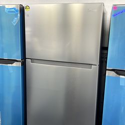 Season Refrigerator top and bottom in stainless steel