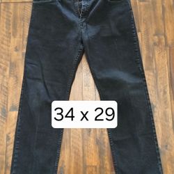 Wrangler 34 x 29 Regular Fit Straight 