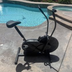 Black Stationary Bike 