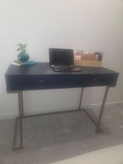 Writing/Computer Desk - Navy Blue