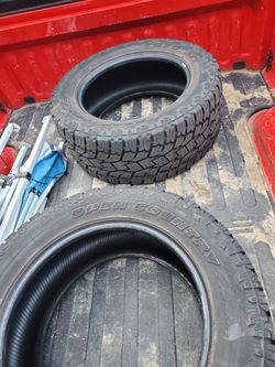 Two Open Country All Terrain Truck  Tires