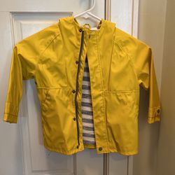 Zara Kids Yellow Raincoat Size 18-24 Months Old
