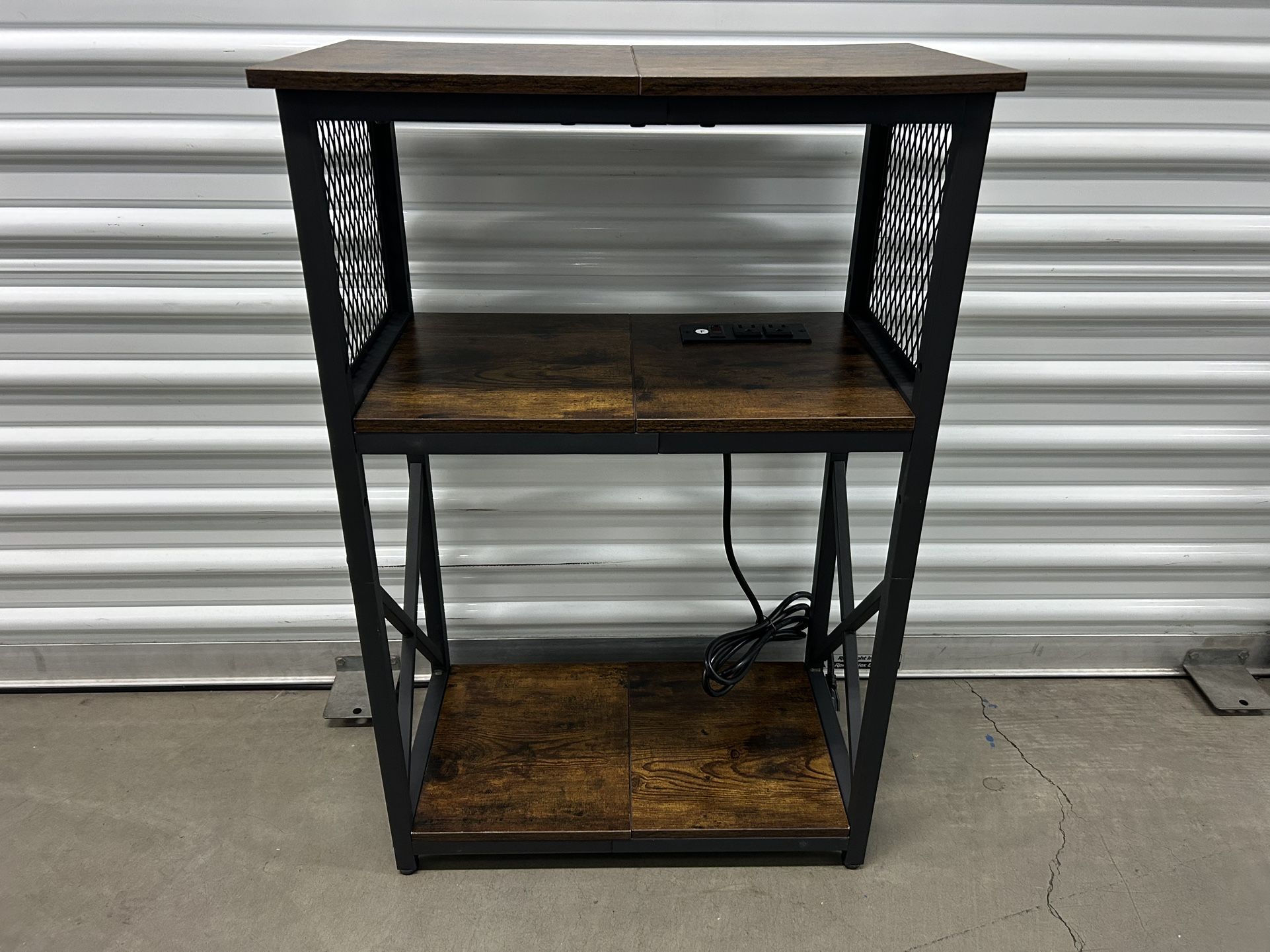 Snughome 10 Gallon Aquarium Stand with Storage, 3 Tier Heavy Metal Fish Tank Stand Shelf