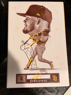San Diego Padres #4 Bobblehead in Box - Luis Arraez " La Regadera " NEW