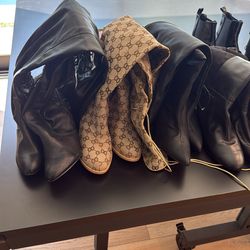 Women’s Boots 12 Pairs $60 For All