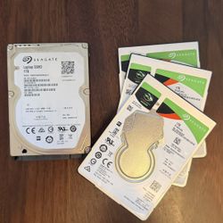 1TB 2.5” Laptop Hard Drives