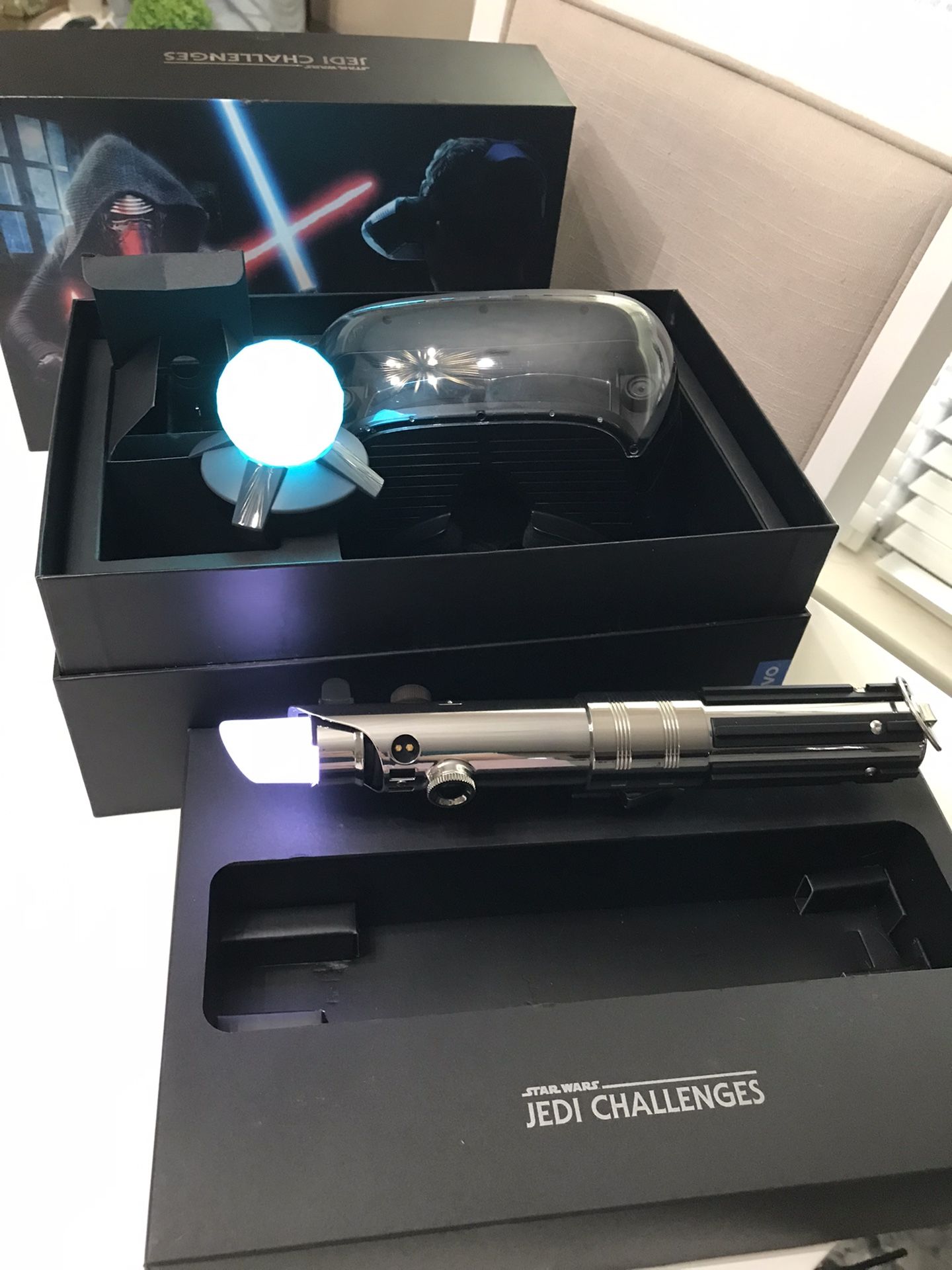 Lenovo Star Wars Jedi Challenges Augmented Reality Game Complete