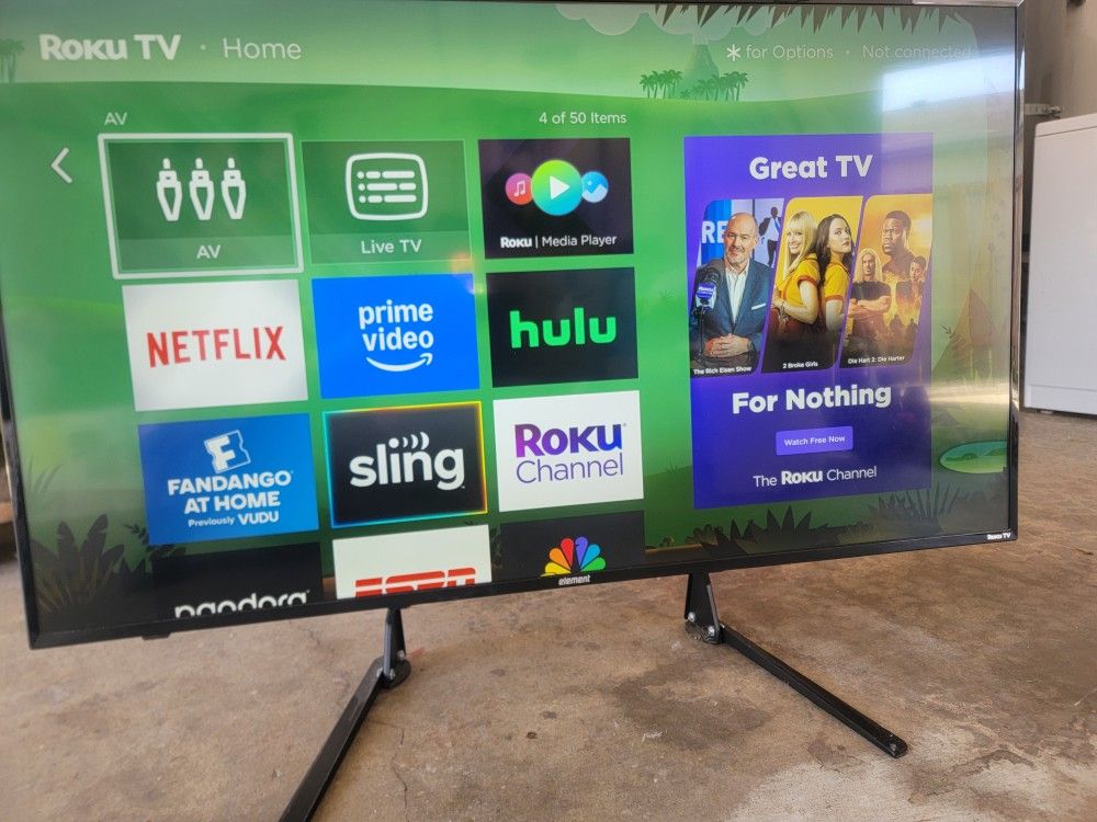 50" Roku Smart LED 4k Tv