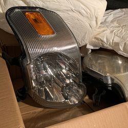 2008 FORD EXPLORER XLT HEADLIGHTS