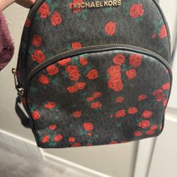 Michael Kors Backpack And Matching Wallet