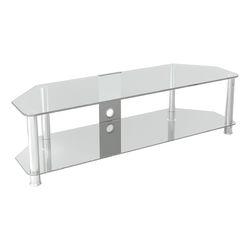 New! Glass/Chrome 55" TV stand