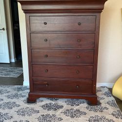 Five drawer dresser