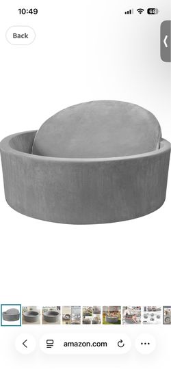 New ball pit 36” grey