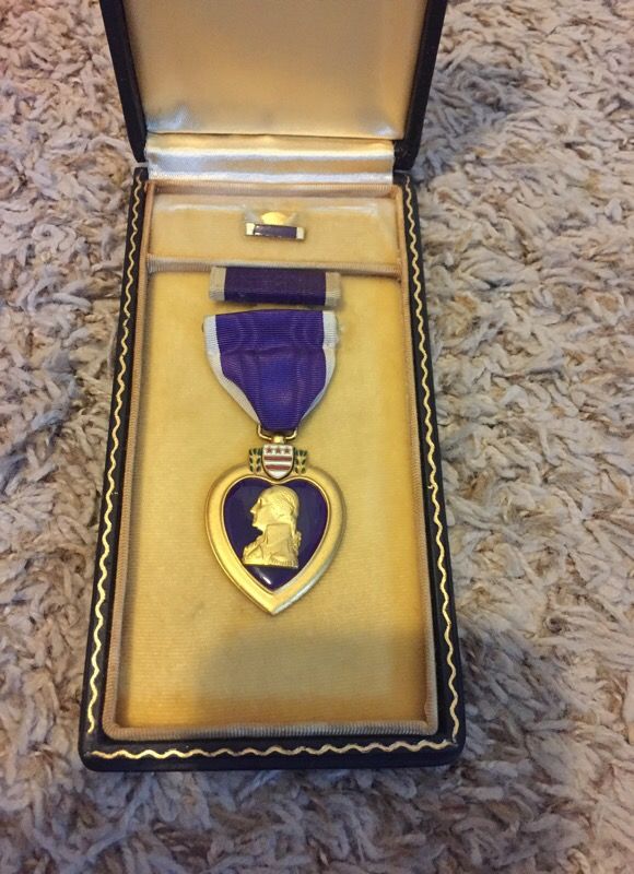WW2 Purple Heart medal unissued