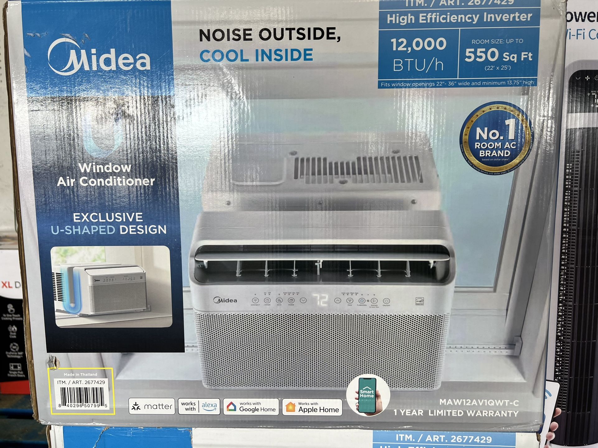 Midea 12000 BTU Window AC