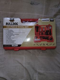 Bulldog 160 Piece Tool Set