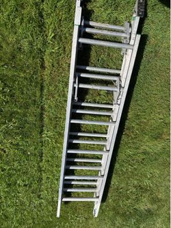 Werner 18ft Aluminum Extension Ladder