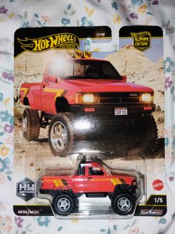 Hot Wheels Premium Real Rider's 1987 Toyota Pickup Truck
