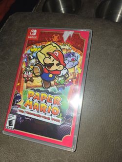 Paper mario thousand year door