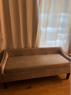 Taupe bench