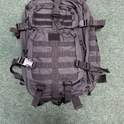 Black Tactical Backpack 