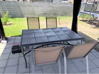 Patio dining set
