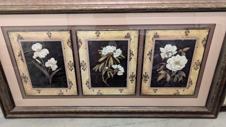 Antique pictures, frames and mirrrors