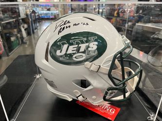Darrelle Revis Signed HOF 23 Helmet (168527)