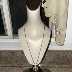 Lion Pendant With Chain
