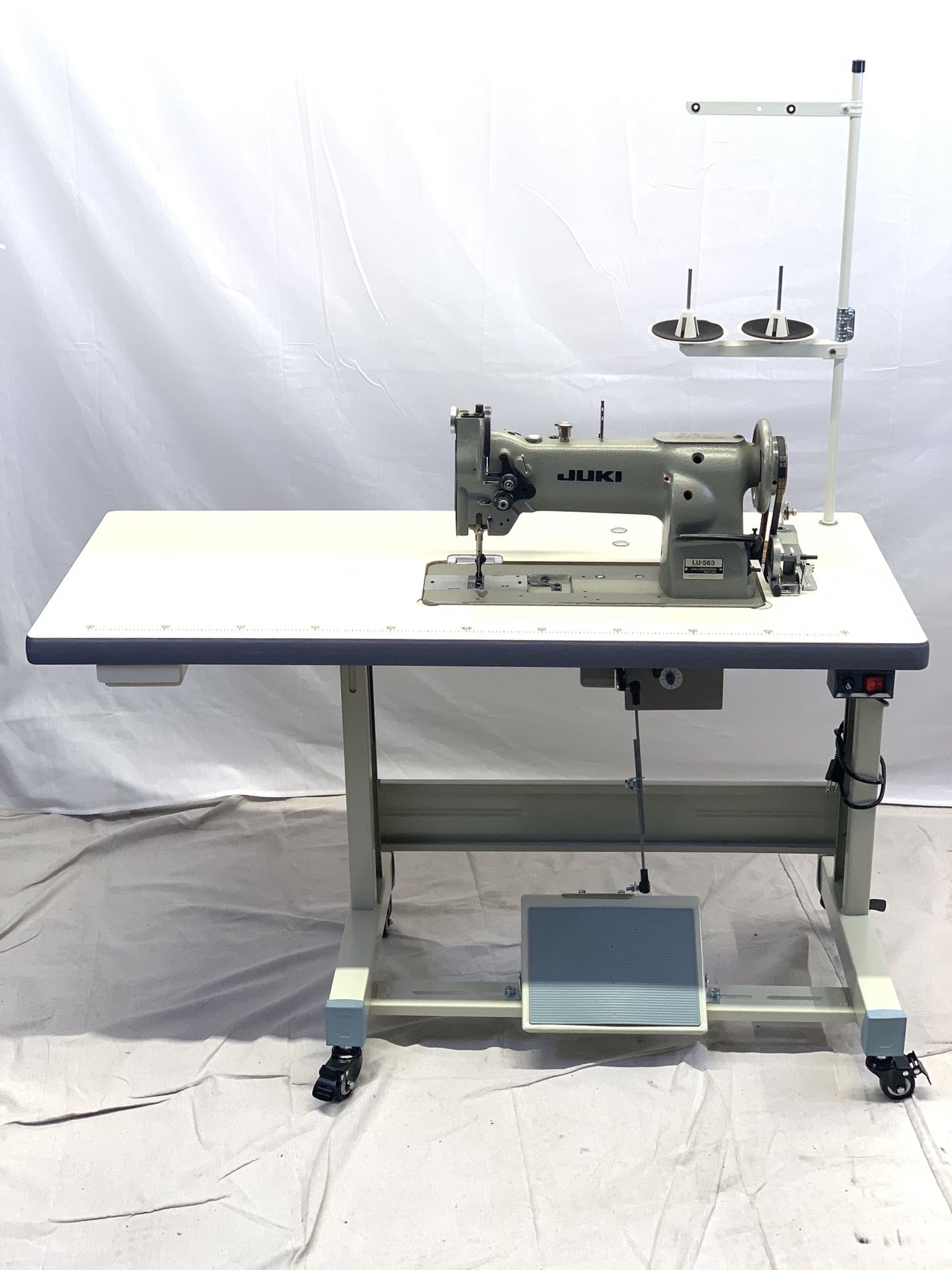 Juki LU563 Industrial Single Needle Walking Foot Sewing Machine for