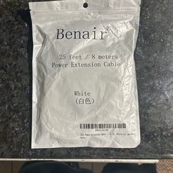 benair 25 foot power extension cable