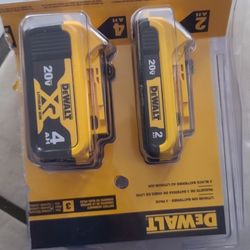 Dewalt 20v 4AH And 2AH Battery Pack