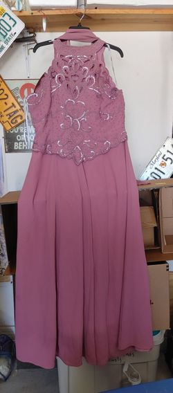 DRESS MARSONI MAUVE COLOR