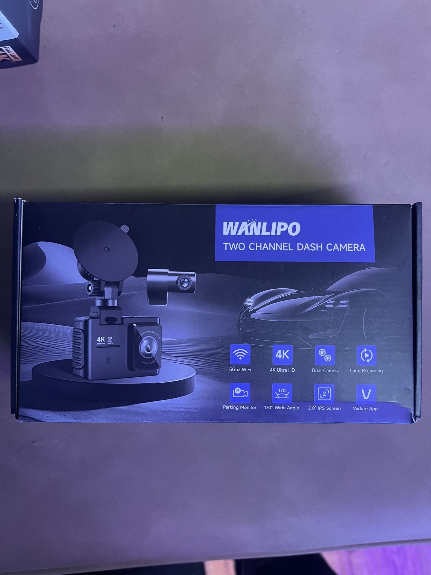 Wanlipo Two channel Dash camera