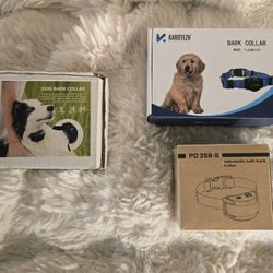 *** BRAND NEW ***🐶 DOG TRAINING BARK COLLARS (RECHARGEABLE)!🐕 