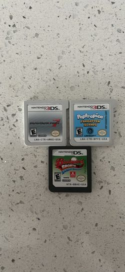 Nintendo DS & 3DS Retro Game Cartridge Lot
