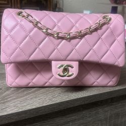 Pink Chanel Purse