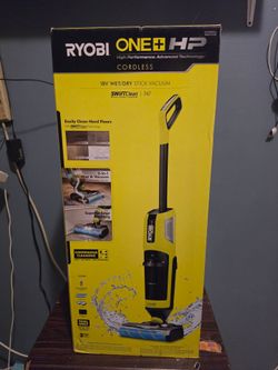Ryobi ONE+ HP 18V Cordless Wet/Dry Stick Vacuum Bagless SwiftClean 747